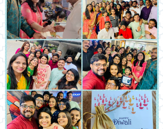 Diwali Office Celebration Post